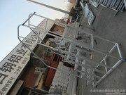 廠家定做鋁合金踏臺機床踏板梯三層踏臺帶圍欄梯子扶手可拆卸登高梯