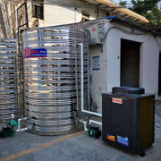 愷陽空氣能熱水器生產企業 深圳寶安建筑工地熱水大工程 空氣能熱泵熱水器