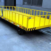 3T帶護欄式平板拖車 3T帶護欄式平板拖車生產商